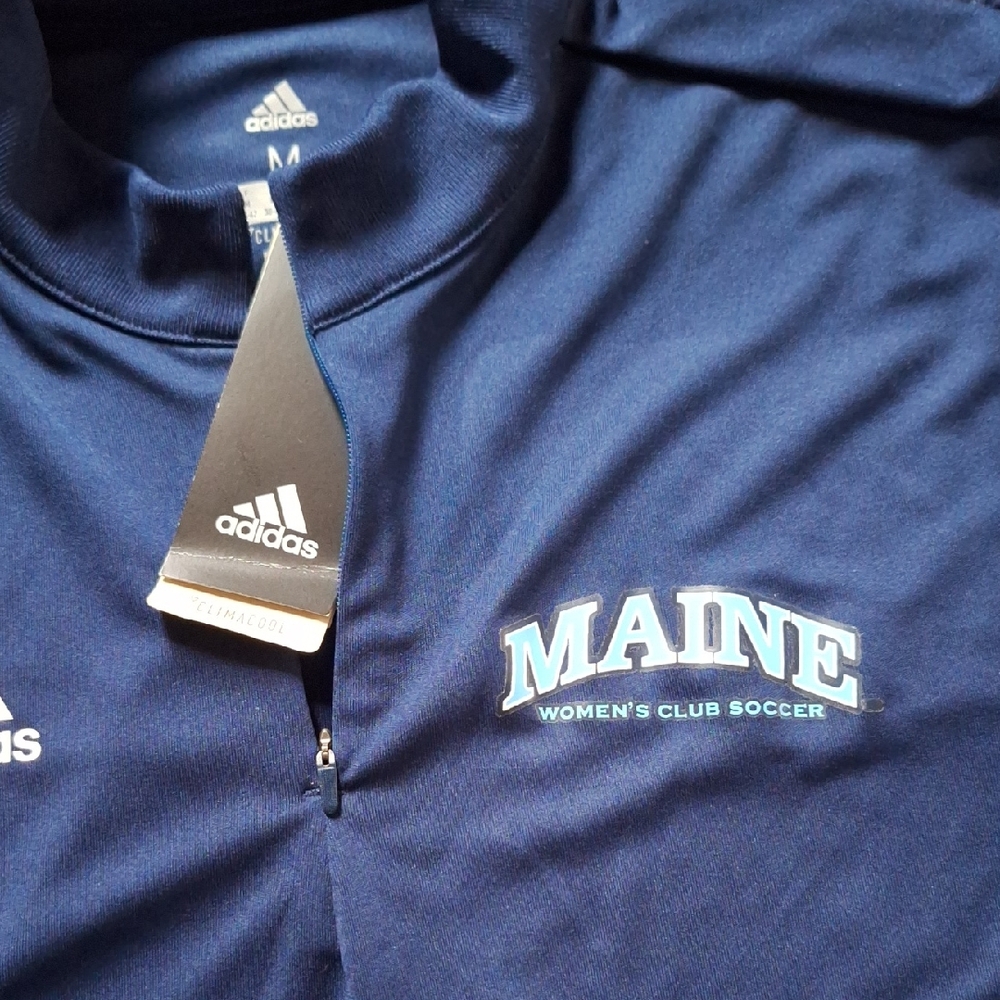 U Maine Womans Quarter Zip Shirt